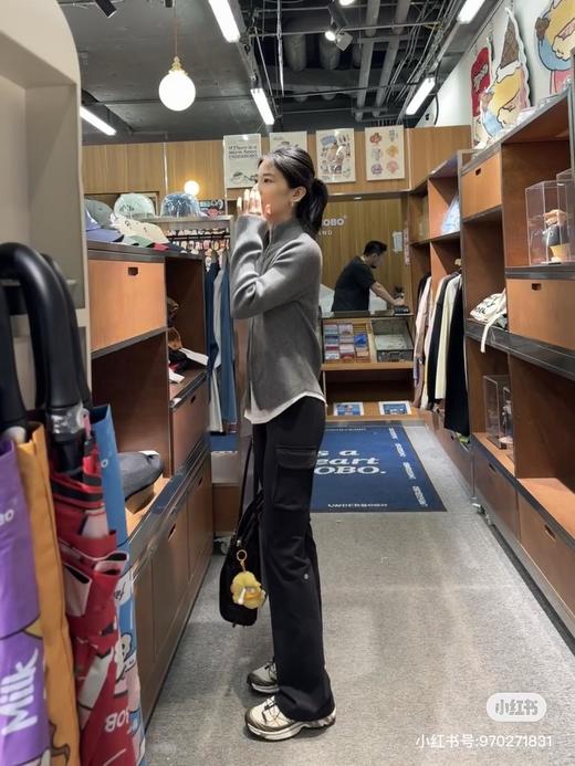 Lululemon/露露Everlux女士运动高腰工装口袋微喇裤（SS） 商品图14