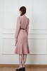 Le Malene 粉色收腰荷叶边连衣裙 19923 商品缩略图6