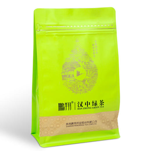 【2025春茶】鹏翔汉中绿茶特级100g袋  高山茶园 初春手采鲜叶 精选嫩叶 健康口粮茶 商品图0