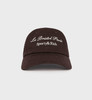Sporty & Rich - Faubourg Hat - Chocolate/Cream - 女装 - 帽子 - 巧克力色/奶油色 商品缩略图0