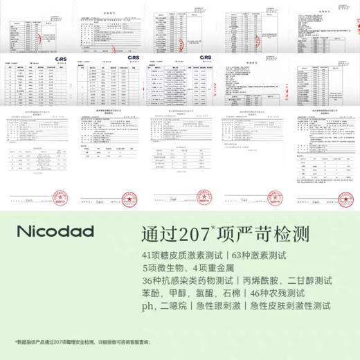 【春上新】9楼母婴生活馆 Nicodad尼可爸爸洗发沐浴乳鲜果蛋白洗发沐浴乳新生婴儿宝宝沐浴露二合一 活动价：118元 商品图3