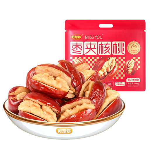 好想你MISSYOU 400g红枣夹核桃 商品图5