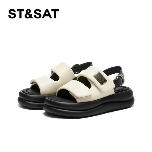 星期六休闲简约轻软厚底运动凉鞋SSC21150R9 商品图8