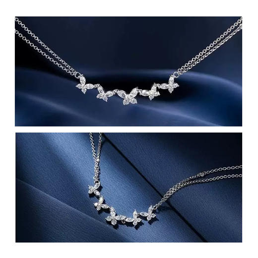 【礼盒礼袋】APM Monaco 蝴蝶项链/蝴蝶手链女士可调节925银简约气质送闺蜜生日礼物 商品图2