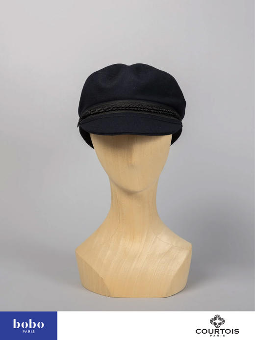 Courtois法国贝雷帽品牌  “艾美丽在巴黎”明星同款 Carnac - Casquette 经典水手羊毛帽 商品图1