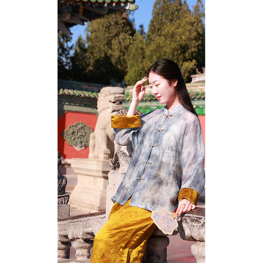 【2026东衣作】新中式上衣（25710092天久-设计师） 商品图5