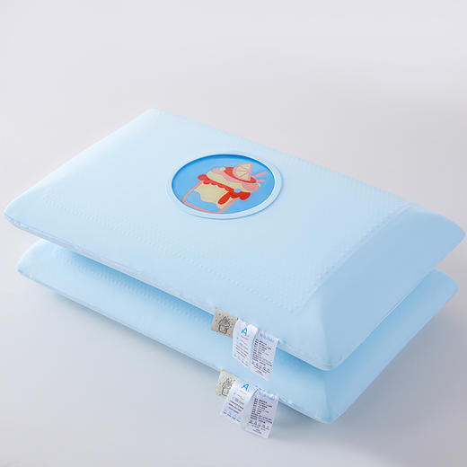 自然醒奶昔凉感凝胶记忆棉枕夏季凉爽护颈椎助睡眠专用慢回弹成人家用整头天然防螨枕XK 商品图8