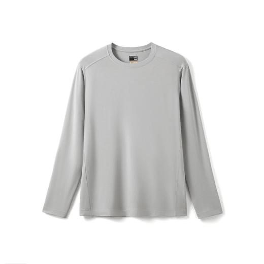 天丝羊毛! 艺术品般高品质!2025运动通勤情侣弹力打底长袖T恤男！ 商品图7