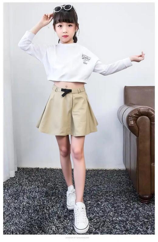 佐丹奴女童25春日探索系列新款弹力易打理裙裤03405203 商品图1