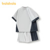 巴拉巴拉童装儿童短袖套装男童两件套拼色2025夏新款 商品缩略图2