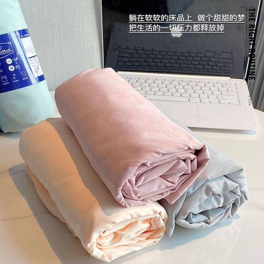 72小时发货「A面鹿棉四季用，B面凉感春夏用」秋歌沐黎 希尔顿花园酒店同款双面两用床笠 吸湿透气防污渍易清洗 商品图7