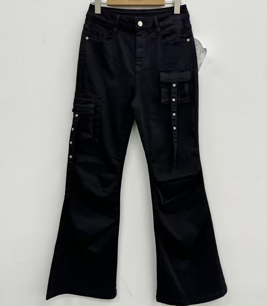 Z百搭工装微喇裤（黑）夏季 252010670321 商品图0