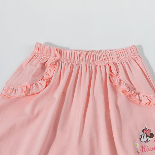 【花边口袋休闲裤】迪士尼2025春夏新款女童凉感长裤宽松透气防蚊抖抖裤ZD2EK005 商品图10