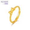 【新品首发】淑女蝴蝶结黄金戒指 在逃公主足金活口戒指女士礼物【按克计价黄金1】MEMORA诗普琳GR008124 商品缩略图4