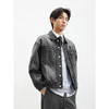 GXG男装做旧牛仔外套男女同款夹克上衣25年春季热卖#G25DE81018 商品缩略图3