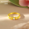 【新品首发】典粹系列黄金戒指 淑女足金活口戒指女士礼物【按克计价黄金3】MEMORA诗普琳GR230101、GR230001 商品缩略图8