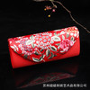 TL-0037定制牡丹小碎花苏绣礼品 手工真丝平绣手工礼品 女士手拿钱包 商品缩略图0