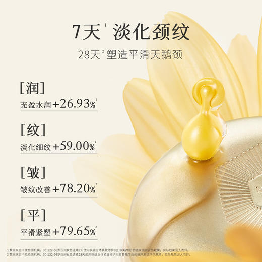 【主推】枫缇立体紧致修护向日葵精华胶囊46粒、专为颈部设计、淡化细纹【团购】 商品图1