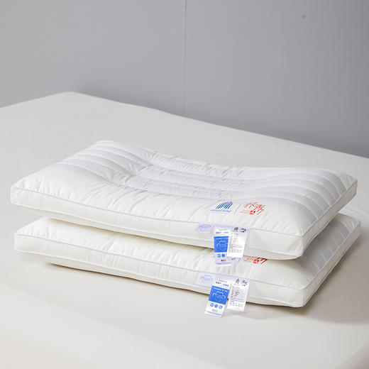 自然醒全棉酒店荞麦枕头枕芯助睡眠护颈椎专用五星酒店家用套装一对成人男定型XK 商品图6