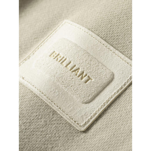 GXG男装 圆领纯色贴布卫衣男简约百搭2024秋季热卖#G24D313163 商品图3