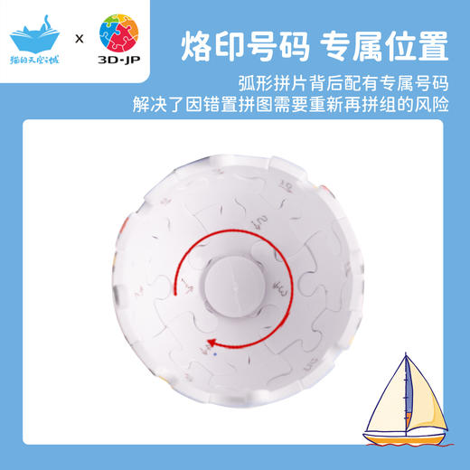 24片 钥匙扣拼图 A3913 苏州，金鸡湖 商品图3