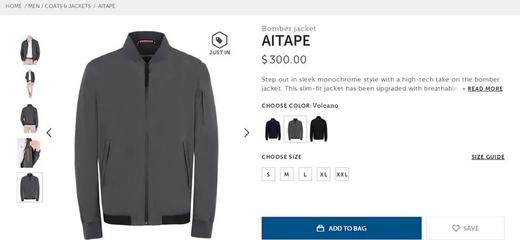 意大利 N@PAPIJRI 春季三防商务休闲薄款夹克 特惠 Z-15113 商品图7