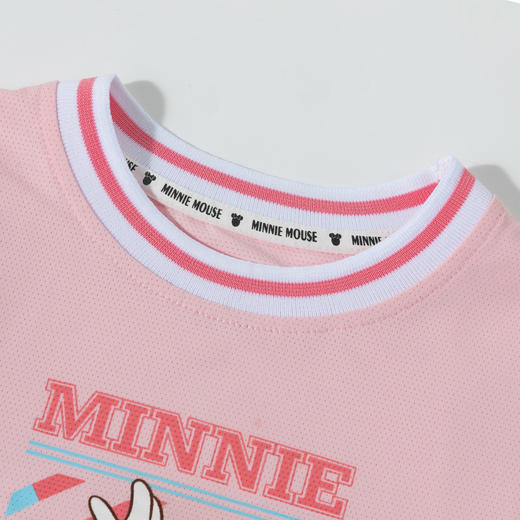 迪士尼宝宝（Disney Baby）女童短袖套装时尚休闲短袖短裤套装卡通夏季新款ZD2ET010 商品图6