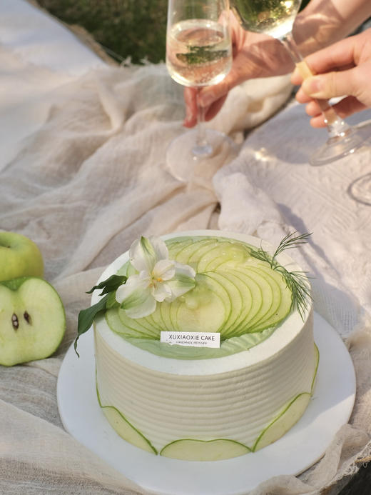 【薄荷莳萝青苹果】清新香气息的薄荷莳萝，与青苹果的微酸清甜融合的恰到好处～薄荷奶油没有牙膏味！！ 商品图5