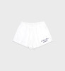 Sporty & Rich - Faubourg Disco Short - White/Navy - 女装 - 短裤 - 白色/深蓝色 商品缩略图0