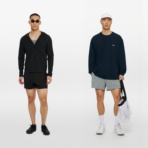 oneup运动针织短裤（男女同款） 商品图8