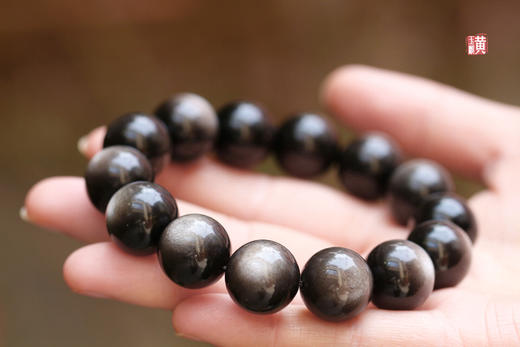 [ 云漠 ] 银曜石手串 商品图2