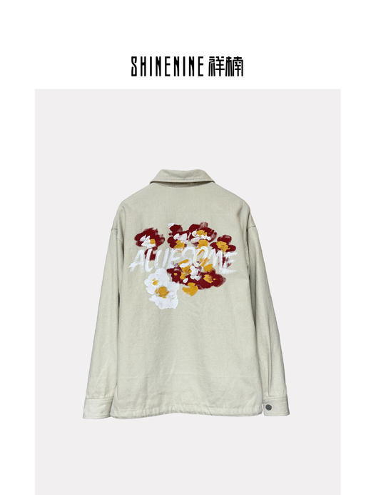 439672039手绘花朵夹克 商品图3