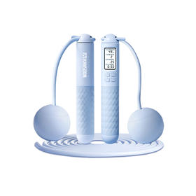 凯速丨多功能计数大球无绳+有绳两用版跳绳  KJ28