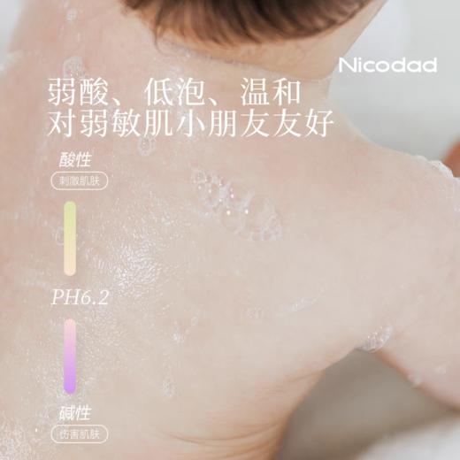 【春上新】9楼母婴生活馆 Nicodad尼可爸爸洗发沐浴乳鲜果蛋白洗发沐浴乳新生婴儿宝宝沐浴露二合一 活动价：118元 商品图2