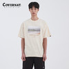 Covernat短袖T恤男女同款新款冲浪印花上衣宽松ins度假风CO2202ST31 商品缩略图0