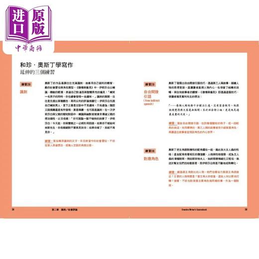 【中商原版】文学大师写作大补帖 港台原版 John Gillard 橡实文化  商品图2