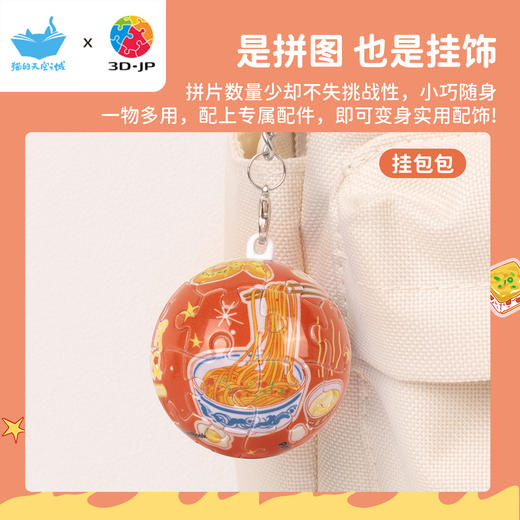 24片 钥匙扣拼图 A3921 武汉，江城过早 商品图4