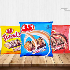 罗斯利德海盐焦糖巧克力奶油花生味夹心威化饼干402g