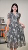 M1XL1臣禾	【天丝麻印花裙】显瘦收腰连衣裙	JZ251020215 商品缩略图0