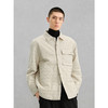 GXG男装 绗缝衬衫式加厚夹克通勤外套 24年冬G24X214103 商品缩略图4