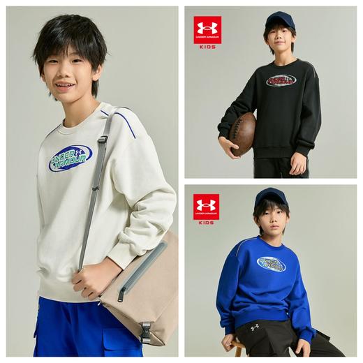 【套头卫衣】Under Armour安德玛儿童25新款舒适运动套头卫衣 251103517【安德玛专场】 商品图0