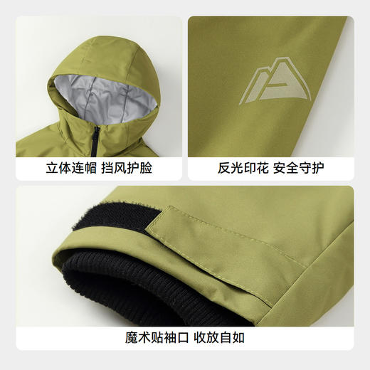 男童轻户外暖棉衣中长款安奈儿童装实体店同款AB435527 商品图4