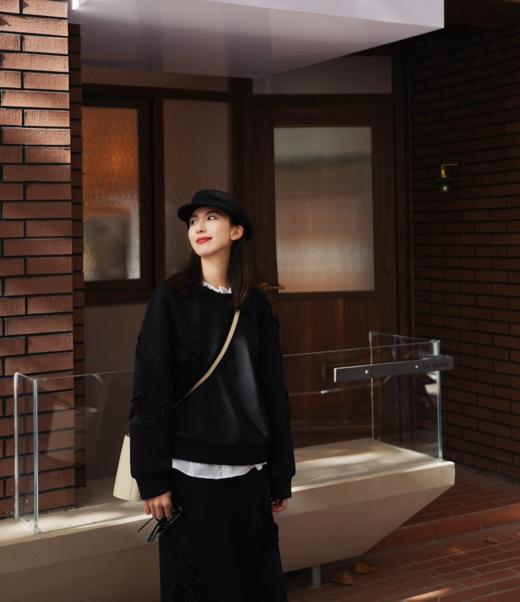 老米优品/ 自由松弛基础穿搭《 莫代尔空气棉 轻氧卫衣》青春气息满屏！小个子冲！  舒适透气 多色可选 ~ 商品图8