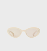Sporty & Rich - Frame N.05 - Sunglasses - Cream/Gold - 女装 - 墨镜 - 奶油色/金色 商品缩略图0