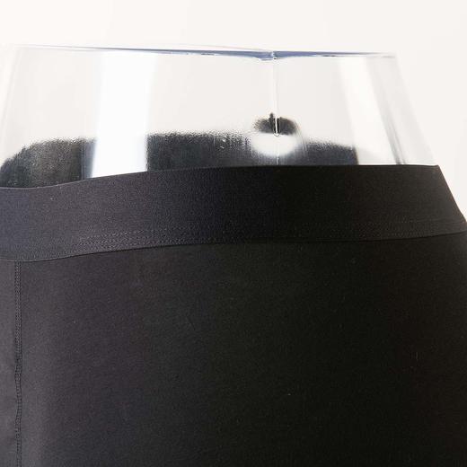 男士短裤 棉混 前开襟 黑色 商品图5