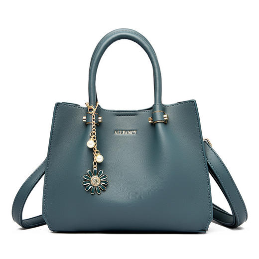 YD-5243A手提包包女新款时尚通勤女包婚包大容量单肩斜挎包多层手拎包 商品图4