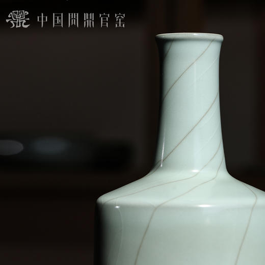 问鼎官窑宋青纸槌瓶 商品图1