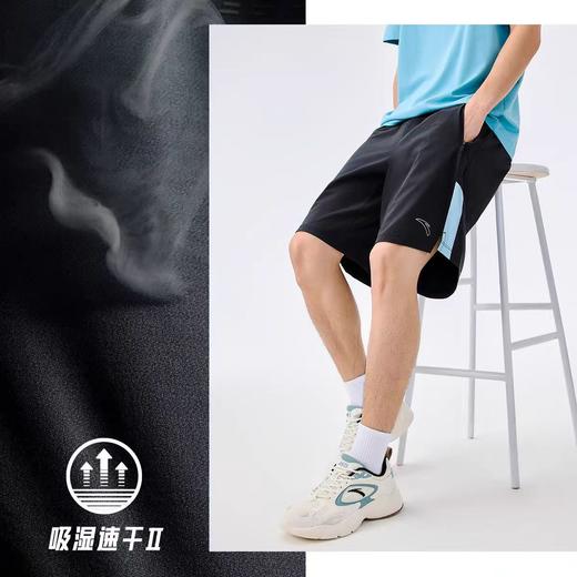 【M/L/XL/3XL断码】安踏运动短裤男夏季梭织薄透气速干宽松跑步休闲五分裤152435514【库存有限，如无货将做退款，介意慎拍！】 商品图3