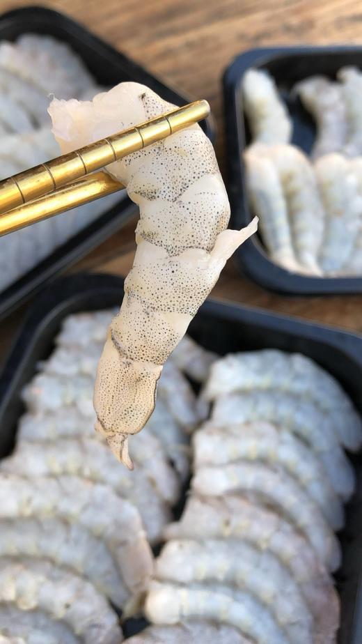 没有一滴保水剂【原浆手剥虾仁】没有冰衣！没有任何浸泡、保水、漂白！有的虾头上的黄还在！真正的无增弹、无增重、不开背、不碱洗！ 商品图5