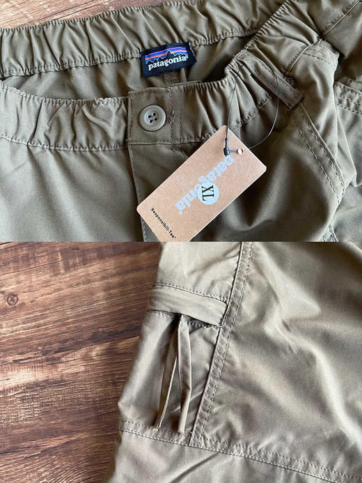 原单正品 Patagonia巴塔哥尼亚日线户外机能徒步登山单层工装裤

颜色：黑色-深灰-军绿-深卡其
尺码：S-5XL 商品图6